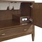 James Martin Vanities 36'' Vanity, Mid Century Walnut w/ Single Hole 3 CM White Zeus Quartz Top & Backsplash 485-V36-WLT-1WZ - alternate 4